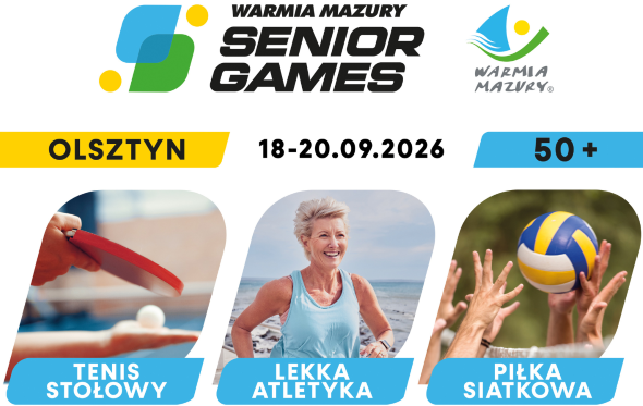 Ilustracja do informacji: Warmia Mazury Senior Games